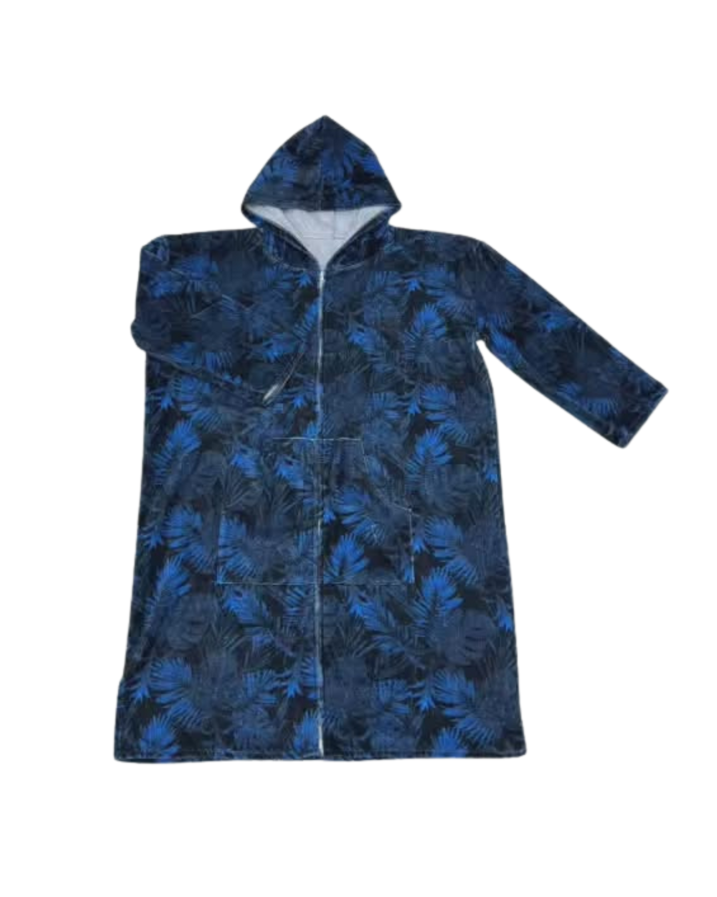 Dark Leaf-Adults XL Zipper Towel Jacket